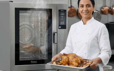 Simplifica la preparación de altos volúmenes de pollo asado con CMAX EVO
