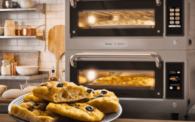 Focaccia artesanal: Sabor italiano con el Horno Forza STi